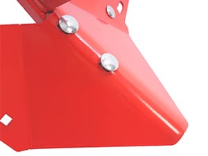Hiller Furrower Kit for Rear Tine Tiller W/Adjustable Wing Fit for Land Reclamation 3 Kinds Connection Red Steel Replacement for 15683 Hiller-Furrower