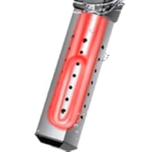 Immersion Water Heater,Pool Heater for Inflatable Pool, Portable Hot Tub Heater with Stainless Steel Protection Guard and LCD Digital Thermometer,Heat Water Fast in Small Pool,Bucket and Bathtub.