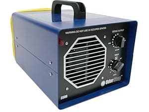 OdorStop OS2500UV Professional Grade Ozone Generator Ionizer for Areas of 2500 Square Feet+, For Deodorizing and Purifying Medium Size Areas Such as Hotel Rooms, Offices, and Basements