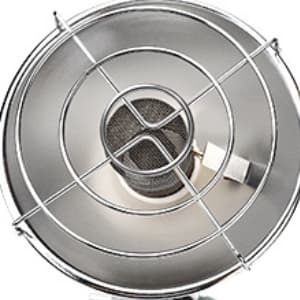 KOMAN Propane Heater for Tent, Camping & Patio - Portable Outdoor Heater with 1lb Propane Tank & 20-40lb POL Adapter, Safety Shut-off Valve & Tip-over Switch