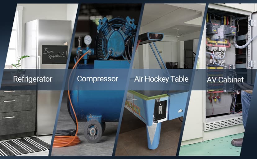 DEWENWILS 2 Pack 120V AC Fan, Waterproof Exhaust Fan 120mm, 18W 2850RPM 90CFM, DIY Cooling Fan for Refrigerator, Computer Case, Compressor Engine, Generator, UL Listed