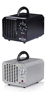 Enerzen Ozone Generator 60,000mg Industrial O3 Air Purifier Deodorizer (60,000mg - Black)