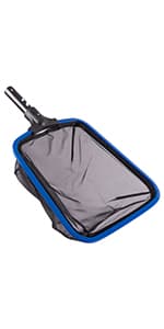 POOLAZA Hot Tub Skimmer Net Handheld, Professional Pool, Spa, Pound Skimmer Net with Aluminum Pole Handle, Deep Ultra Fine Mesh Netting Small Pool Skimmer Net, Upgrade Durable Hot Tub Net Hand Skimmer