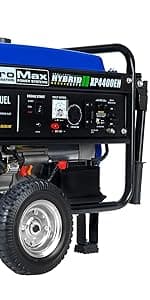 DuroMax XP5500EH 5,500-Watt Dual Fuel Portable Generator - Gas & Propane, Electric Start, RV & Emergency Ready