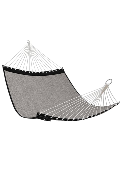 Patio Watcher 13 FT Quick Dry Textilene Hammock - Outdoor Double Hammock - Heavy Duty for Outside - 450 lbs Capacity - Rhomb