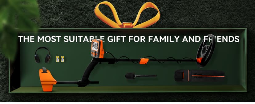 SUNPOW Metal Detector for Adults Professional - Waterproof Higher Accuracy 5 Modes Gold Metal Detector with Strong Anti-Interference, Advanced DSP Chip, 11" Detection Depth - OTMD09