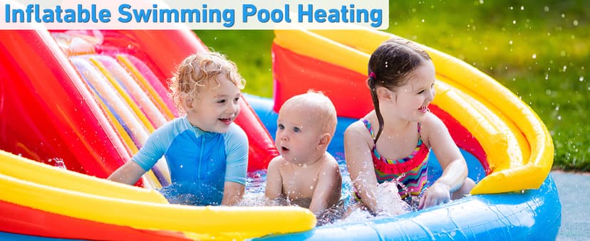 Immersion Water Heater Electric, 2000W Portable Hot Water Heater with 304 S S Guard & LCD Thermometer, Submersible Water Heater Heats up 5 Gallons of Water in Minutes for Bucket Bathtub Small Pool