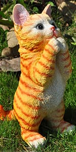 Gnome Statue Tree Face Outside Yard Art Outdoor Statue, 12 Inch Elf Out of The Window Tree Decor and Yard Decorations, Whimsical Gnomes Garden Sculptures & Statues, Fairy Tree Peeker Ornaments