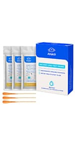 AquaDx 2 Pcs Water Bacteria Test Kit Total Coliform and E.coli Testing for Home Water Drinking Water Pool Pond Ground Well Water – Water Quality Test Kit Easy to Use