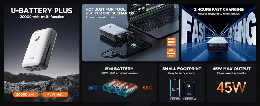 Litheli 2x20V 14" Brushless Cordless String Trimmer, Battery Powered Weed Eater, U20 Series Grass Trimmer with 2.5Ah Battery, Dual Line Bump Feed for Lawn Trimming, Lawn Care