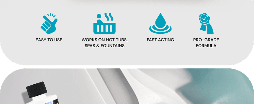 Hot Tub Defoamer - Spa Defoamer for Hot Tub Owners 16oz, Spa Anti Foam to Keep Foam Down, HotTub Chemicals Made in The USA - AquaDoc