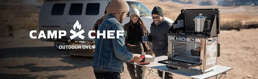 Camp Chef Outdoor Oven - Outdoor Oven for Camping Gear & Outdoor Cooking - Internal Dimensions 11" L x 16" W x 9" H