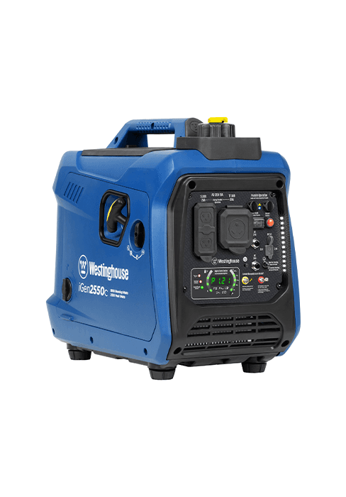 Westinghouse 1500 Peak Watt Super Quiet & Lightweight Portable Inverter Generator, Gas Powered, CO Sensor, Parallel Capable, Long Run Time,Blue