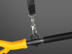 Pole Saw Corded, 6 Amp 8 Inch Pole Saws for Tree Trimming, Electric Pole Saw with 13 Feet Height Reach, Tool-free Installation