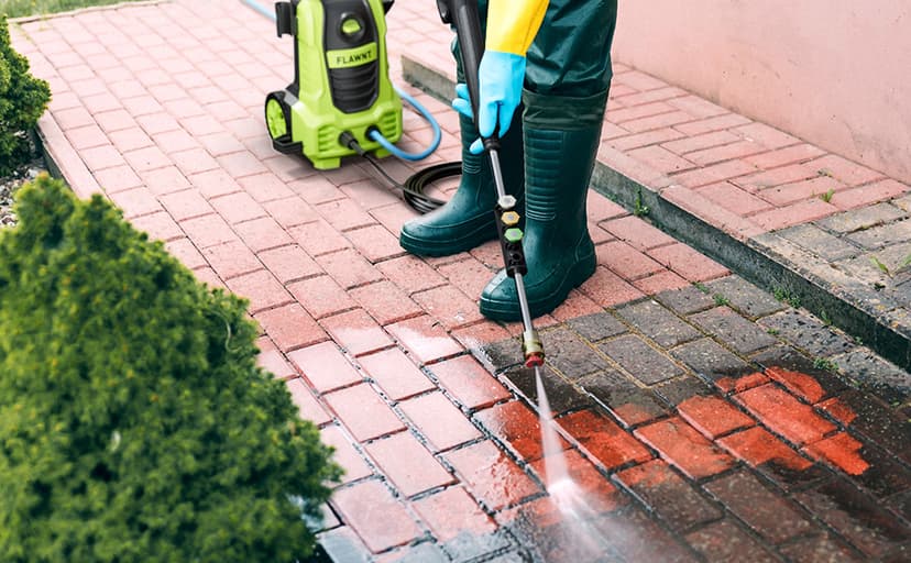 Electric Pressure Washer, 26 FT Hose Pressure Cleaner 2030 PSI with 4 Nozzles Tips,Surface Cleaning with Upgraded Swivel Joint for Car/Fences/Patios/Daily Needed (Mint Green)