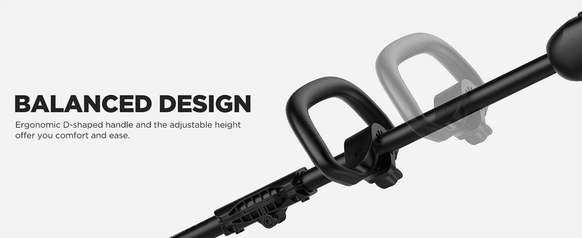 Litheli 2x20V 14" Brushless Cordless String Trimmer, Battery Powered Weed Eater, U20 Series Grass Trimmer with 2.5Ah Battery, Dual Line Bump Feed for Lawn Trimming, Lawn Care