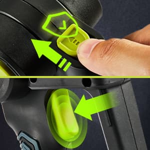 Saker Cordless Hedge Trimmer-20V Electric Shrub Trimmer Grass Shears Handheld Grass Cutter, Hedge Shear with 2 PCS Rechargeable Battery and Charger for Garden, Lawn