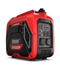 ERAYAK 2400W Portable Inverter Generator for Home Use, Super Quiet Small Generator for Camping Outdoor Emergency Power Backup, Gas Powered Engine, EPA Compliant