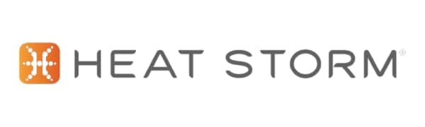 Heat Storm Deluxe Space 1000 Watt Infrared Wall Mount Electric Heater, White