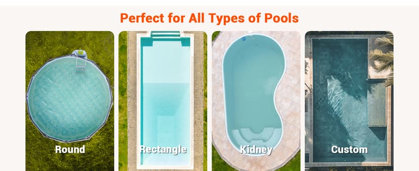 Pivot Cordless Robotic Cleaner,Wall Climbing,Extended Battery Life,Self-Parking,Automatic Pool Vacuum for Inground Pools up to 1,100 Sq.ft,Gray