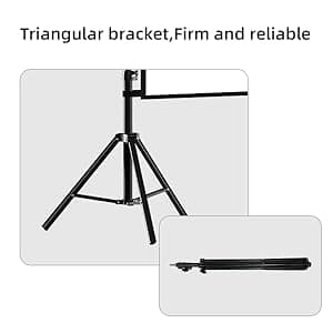 Projector Screen and Stand,Towond 150 inch Indoor Outdoor Projection Screen, Portable 16:9 4K HD Rear Front Movie Screen with Carry Bag Wrinkle-Free Design for Home Theater Backyard Cinema