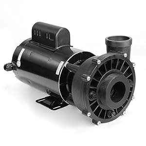 XtremepowerUS 3.0HP High Flow 230 Volt Spa Pump Side Discharge Pump 2" Intake Circulating Hot Tub 2-Speed, Fitting Set Included