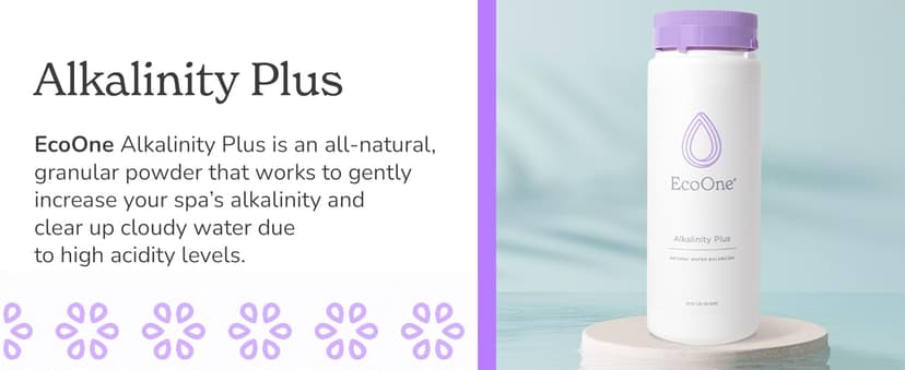 EcoOne | Hot Tub Chemical Maintenance & Supply Kit | Spa Shock, Conditioner & Purification Kit | Contains Oneshock Chlorine Granular, SPA Monthly Conditioner & Filter Cleanser | 3 Month Supply