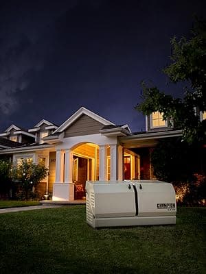 Champion Power Equipment 100177 8.5-kW Home Standby Generator with 50-Amp Outdoor-Rated Automatic Transfer Switch