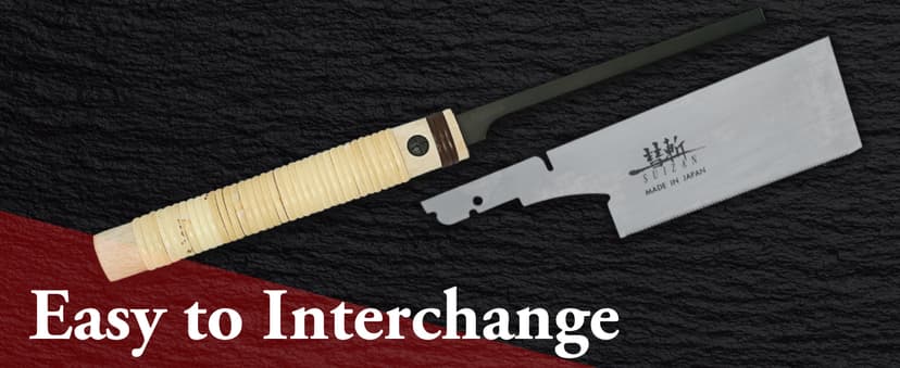 SUIZAN Dozuki Dovetail Saw 6" Crosscut - Professional Japanese Pullsaw Handsaw Woodworking Tools
