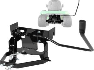 KUAFU 39.75" 3 Point Sleeve Hitch Rear Blade Compatible with ATV UTV Garden Tractors Lawn Mower Tractor Attachments Behind Rear Sleeve Hitch Tow Blade