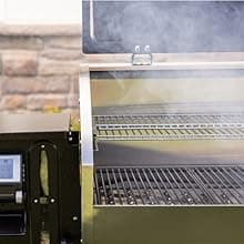 Camp Chef Woodwind 24 Pellet Grill - Stainless Steel Barbecue Grill with WiFi Connectivity - Compatible with Sidekick Barbecue Accessories - 811 sq in Total Rack Area