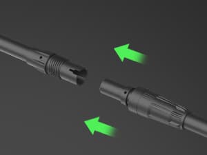 SOYUS Pole Saw 8-Inch Cordless and 18-Inch Pole Hedge Trimmer 2-in-1, 15-Foot Max Reach Pole Saw for Tree Trimming, 16ft/s Speed, Auto Oiling, Multi-Angle Pole Chainsaw with 2.0Ah Battery & Charger