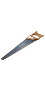 uxcell 24 Inch Pruning Saws, Straight Blade Hand Saw Wood Handle for Camping Garden Wood Tree Branches Trimming