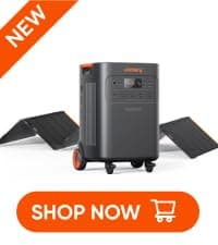 Jackery Solar Generator 2000 v2 with 2x200W Solar Panels, 2042Wh/2200W LiFePo4 Portable Power Station, 20ms UPS Home Backup, USB-C PD 100W Fast Charging for Power Outages, Emergencies, Camping & RVing