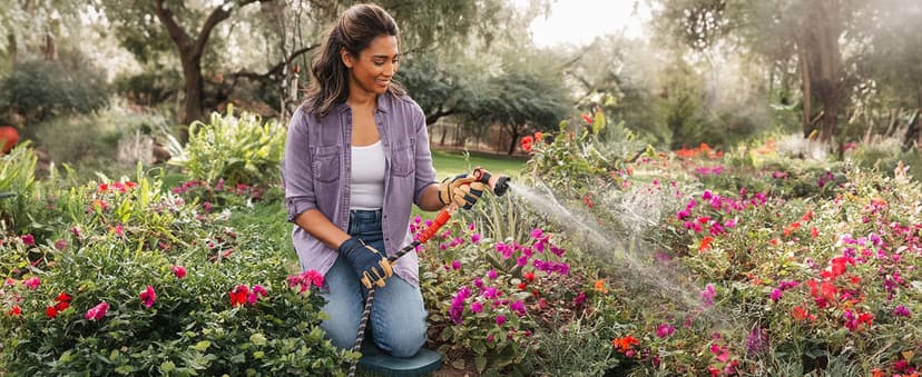 Pocket Hose Copper Head w/New Pocket Pivot Expandable Garden Hose 100FT, AS-SEEN-ON-TV, Swivels 360°, Advanced Tri-Tex Tubing & Force Field Jacket, 3X Stronger, Lead-Free, No-Kink, Anti-Burst w/APT