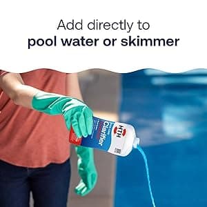HTH 67067 Swimming Pool Care Clarifier Advanced - Crystal Clear Water in 24 Hours