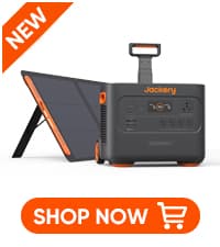Jackery Solar Generator 4000 Kit, Explorer 2000 Plus and 1X PackPlus E2000 Plus Expandable Battery with 2X200W Solar Panel, 4085 Wh LiFePO4, 3000W Output for Outdoor RV Camping & Home Emergency