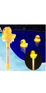 Bluetooth Pool & Hot Tub Speaker with Colorful Lights & 360 Surround Sound, IP68 Waterproof Floating Speaker, Up to 85ft Bluetooth Range