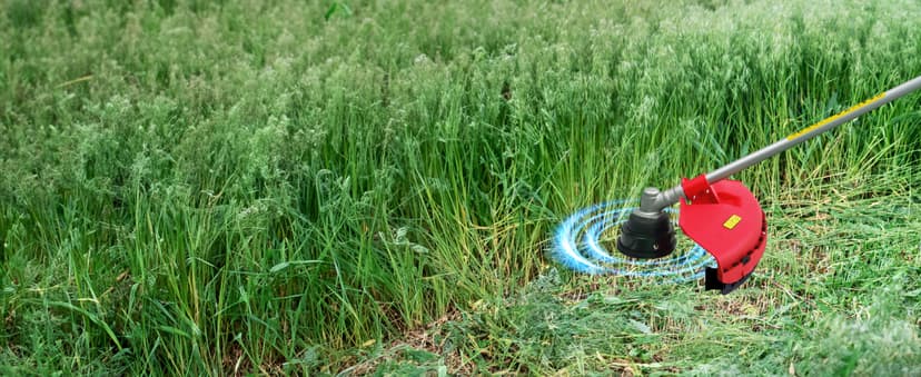 AM4532 Gas Brush Cutter & Trimmer – High-Powered 2-Stroke Engine, Dual Cutting Heads, Lightweight & Easy to Use