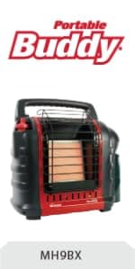 Mr. Heater MH9BX-Massachusetts/Canada approved portable Propane Heater