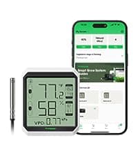 VIVOSUN Portable Greenhouse Heater, 1500W/750W Electric Heater, 3 Modes for Fast Heating, Overheat Protection, Dustproof Design for Grow Tents, Patios & Outdoors