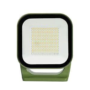 Portable Work Light, 4000LM, IP65 Waterproof Magnetic Work Lights with Stand, 12000mAh PowerBank LED Rechargeable Lights, 1/4” Threaded Port Flood Light for Job Site, Car Repairing