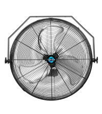 Tornado - 18 Inch High Velocity Industrial Wall Fan with TEAO Enclosure Motor - 4000 CFM - 3 Speed - 6.5 FT Cord - Industrial, Commercial, Residential Use - UL Safety Listed