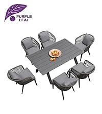 PURPLE LEAF 10' X 12' Permanent Hardtop Gazebo Aluminum Gazebo with Galvanized Steel Double Roof for Patio Lawn and Garden, Curtains and Netting Included, Grey