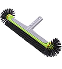 Sepetrel Heavy Duty Pool Vacuum Head with Wheels & Aluminum Handle, Professional Weighted Flexible Vacuum Head