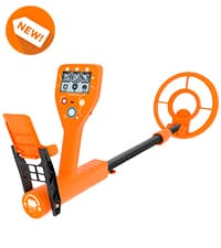 SUNPOW Metal Detector for Adults, Professional Waterproof High Accuracy Metal Detector, 10'' Detection Depth, Pinpoint & Disc & Notch & All Metal & Volume Modes, Strong Anti-Interference-GC-1083