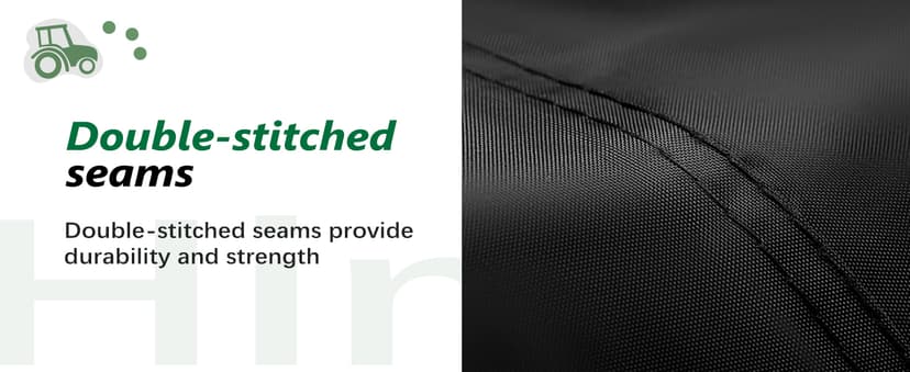 Himal Outdoors Zero-Turn Mower Protector, Heavy Duty 600D Polyester Oxford, UV Protection Universal Fit with Drawstring & Cover Storage Bag, Tractor Cover Up to 60" Decks