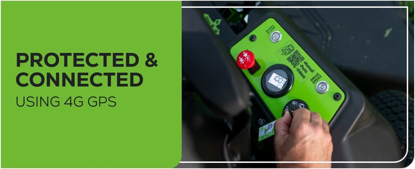 Greenworks 60V 42” Cordless Electric CrossoverZ Zero Turn Riding Mower, (4) 8.0Ah Batteries and (2) Dual Port Turbo Chargers