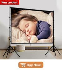 AAJK 150in Projector Screen with Stand,Portable 16:9 4K HD Indoor Outdoor Projection Screen with Wrinkle-Free Design, Ideal for Home Theater and Backyard Cinema – Includes Carry Bag