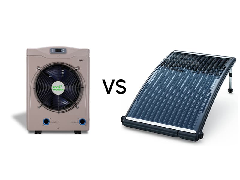 Swimming Pool Heat Pump, Electric Pool Heater for Above Ground Pool up to 5000 Gallons, Max 16184 BTU, 5.62 COP, Titanium Heat Exchanger, 110V-120V, EU50